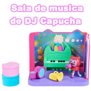 Lee más sobre el artículo La Sala de música de DJ Capucha de la Casa de Muñecas de Gabby